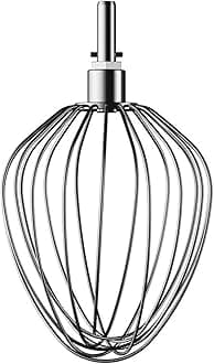 Stainless Steel Whisk，Compatible for All Chef XL Kenwood Food Processors Balloon Whisk Food Processors Accessory