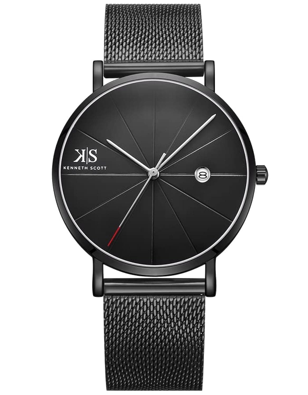 – Men's Black Dial Analog Watch - K22013-BMBB