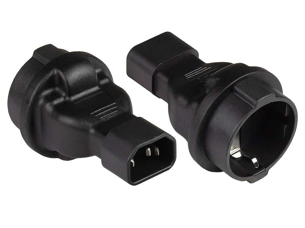 Good ConnectionsPower Adapter Schuko Socket to IEC Plug, 1500-AD03