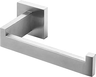 Hitslam Toilet Paper Holder - Brushed Nickel (Single Pack)