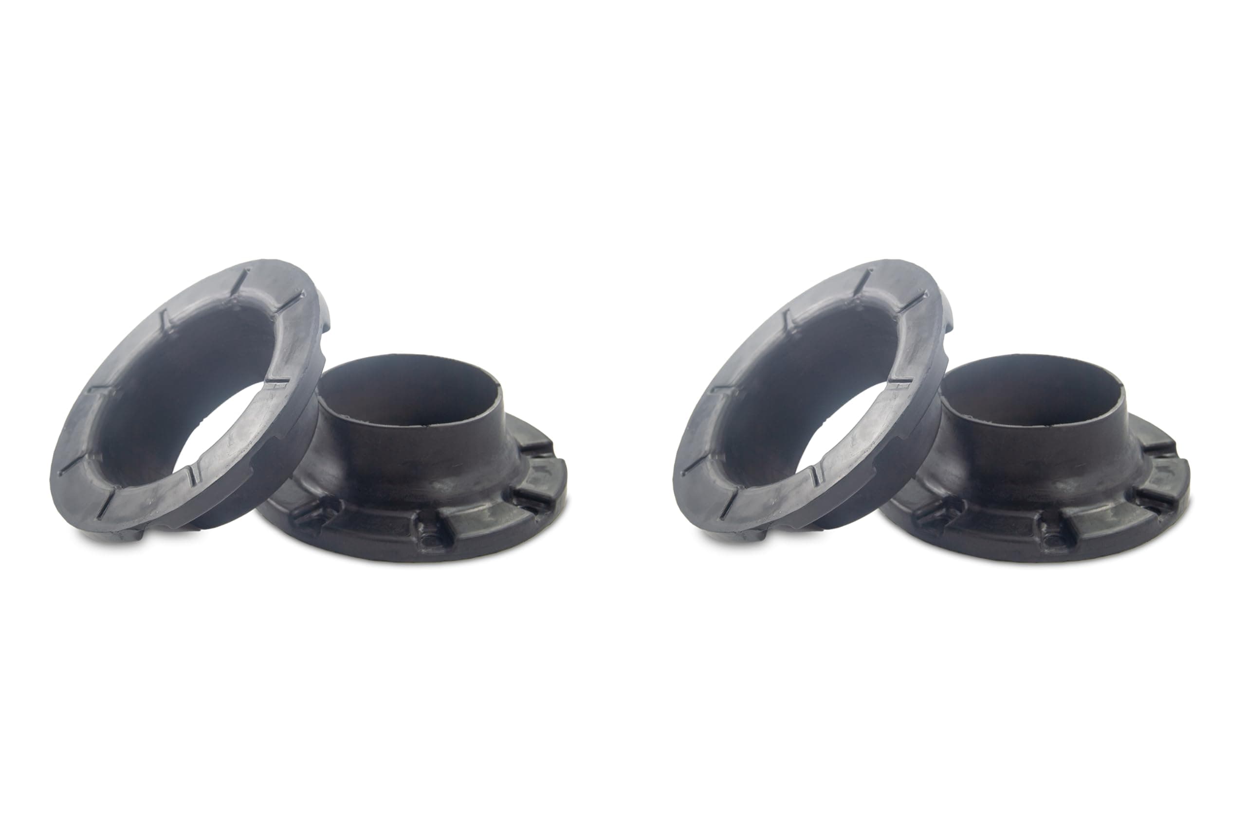 Rear Coil Spring Insulators, Coil Spring Isolators Compatible with Jeep 2006-2010 Commander XK, 2005-2010 Grand Cherokee WK, 2008-2012 Liberty KK (Stock height, Pack of 4)