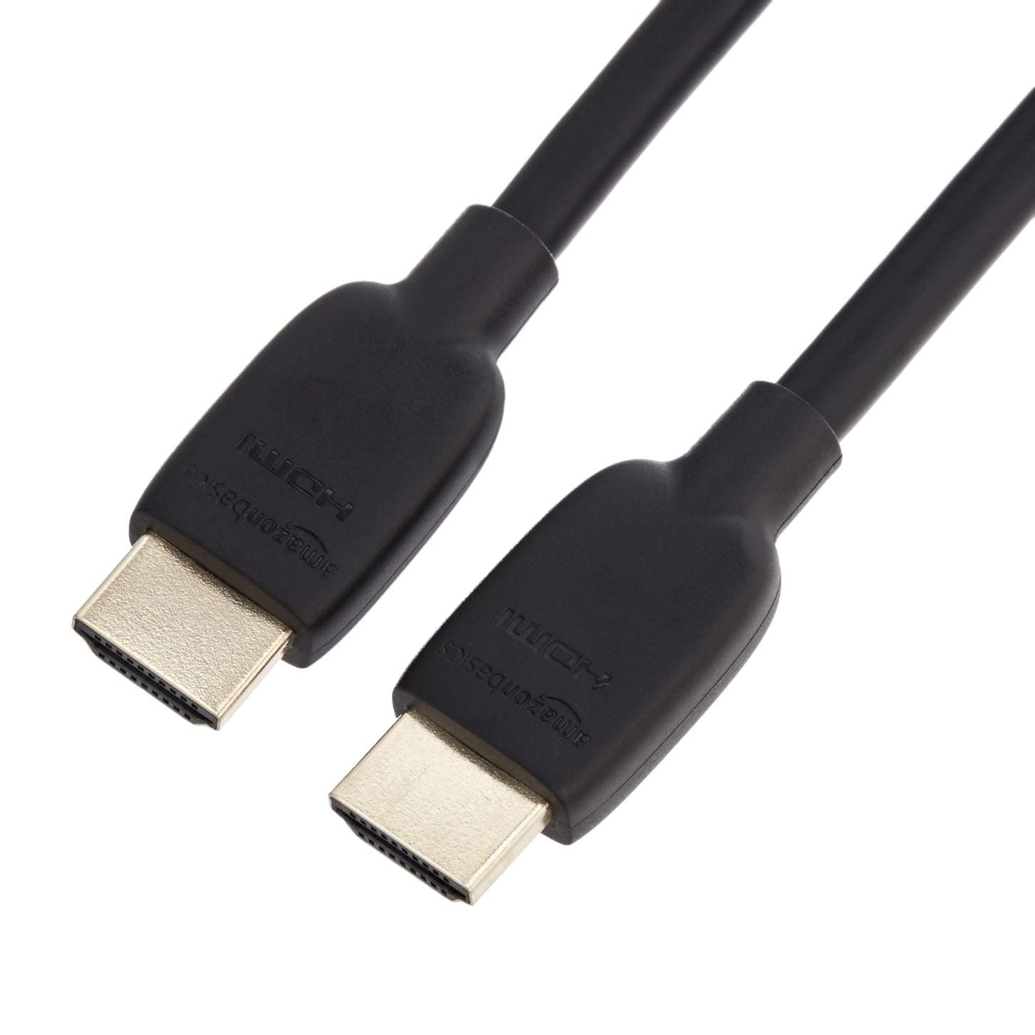 Amazon Basics HDMI 2.1 Cable, 8K@60Hz 4K@120Hz Ultra High Speed, 48Gbps, 6 Feet, Compatible with PS5/Xbox/TV/Monitor, Black