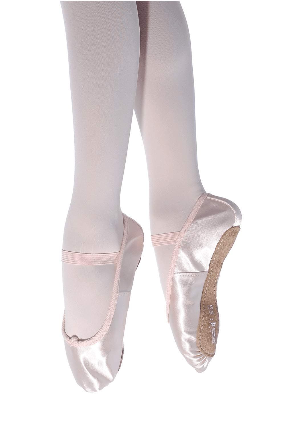 Full Sole Satin Ballet Shoes - Regular Fit