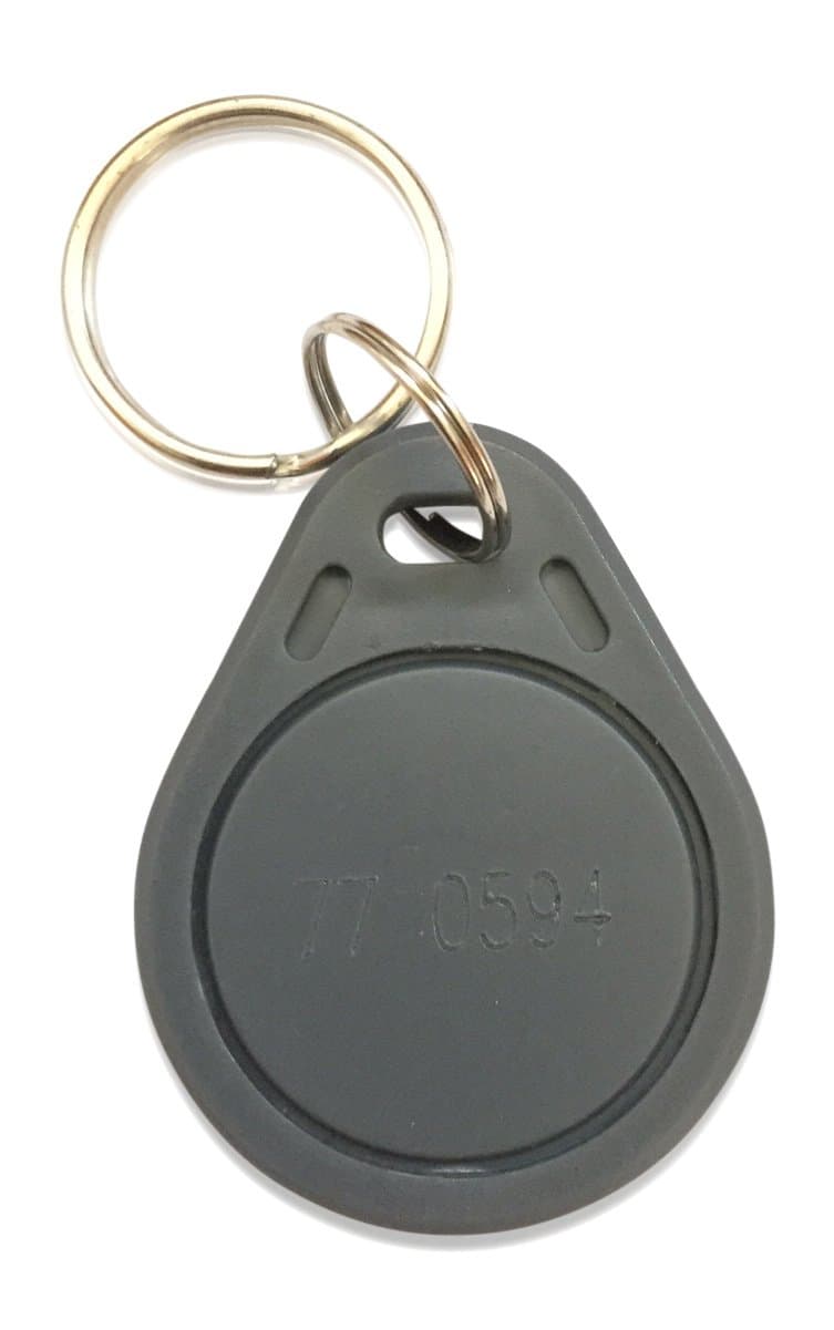200 Thin 26 Bit Proximity Key Fobs Weigand Prox Keyfobs Compatable with ISOProx 1386 1326 H10301 Format Readers. Works with The vast Majority of Access Control Systems
