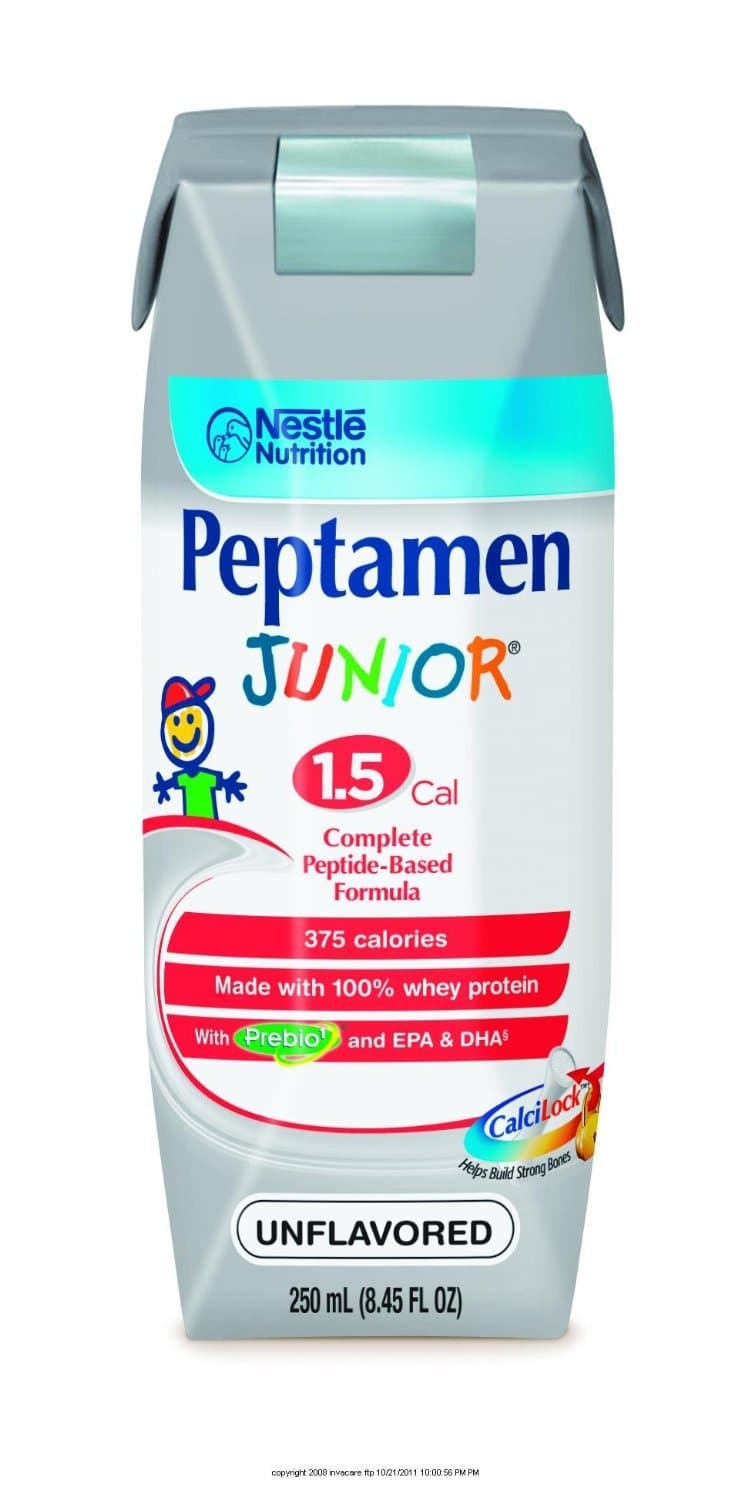 Peptamen Junior Unflavored 8 Pack (Eight 8.45 Fl Oz)