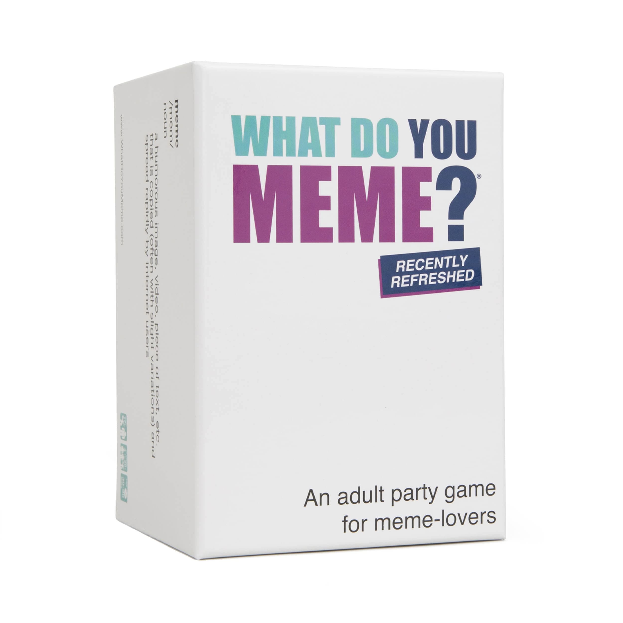 WHAT DO YOU MEME? Core Game (Original Version) – The Hilarious Adult Party Game for Meme Lovers