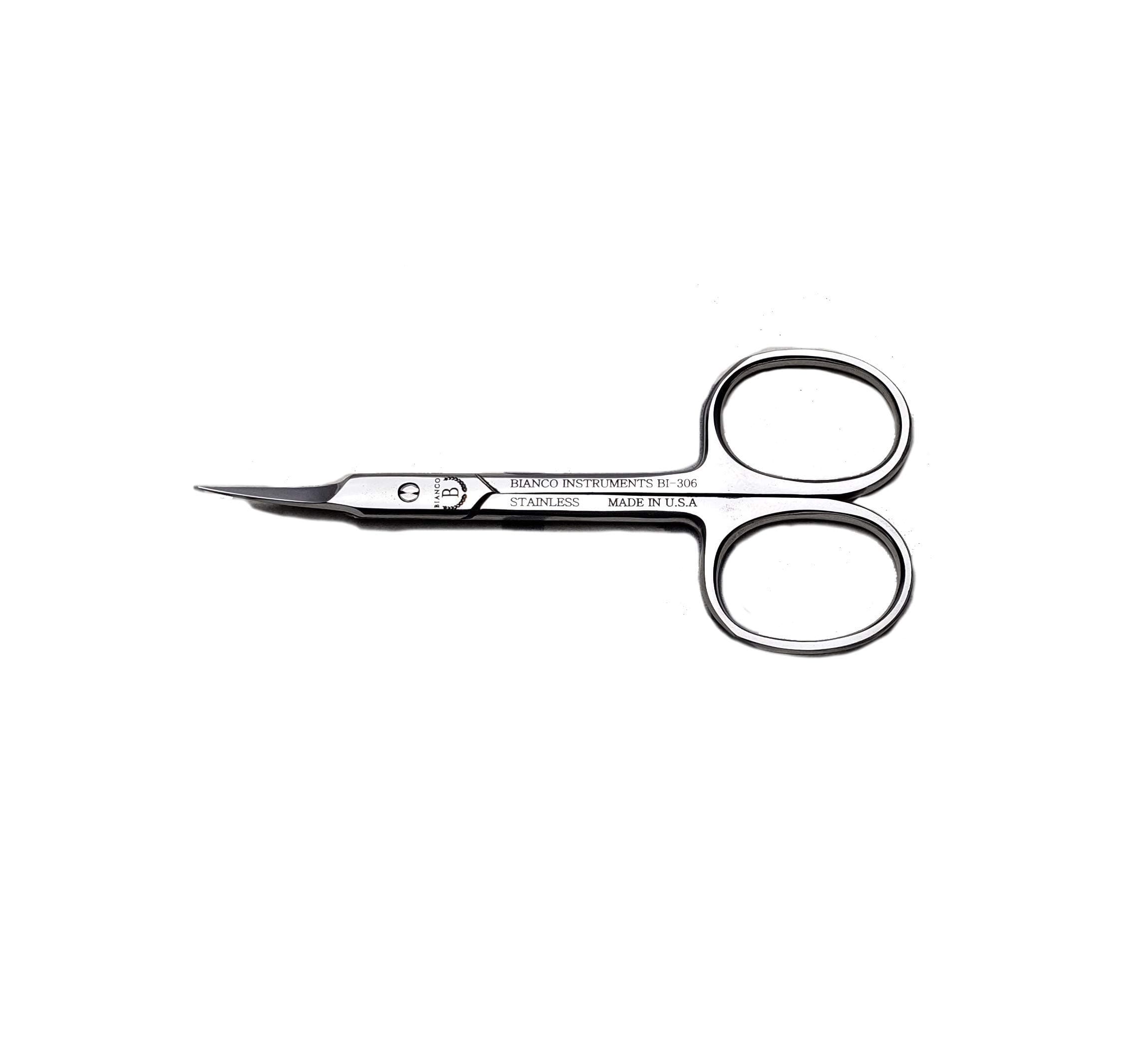 Bianco Instruments Absolute Sharpest Cuticle Shear Stainless Steel Made in the USA