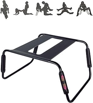 Folding Adjustable Position Assist Chair Portable Couples Mount Stool Elastic Furniture for Bedroom Bathroom Bear Weight up to 300 pounds 184