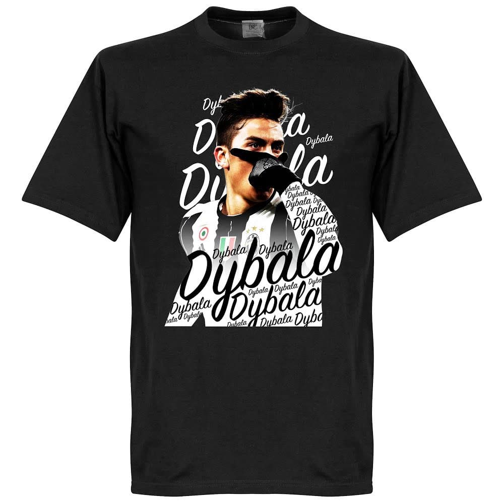 Paulo Dybala Celebration Kids Tee - Black