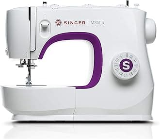 M3505 Domestic Sewing Machine, 23 Built-in Stitches, Easy Stitch Selection, Adjustable Stitch Length, with Front loading Bobbin and Long-Lasting LED light, One Size