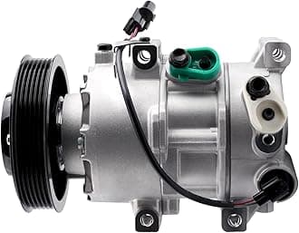 AC Compressor Compatible with Rio Accent 2012 2013 2014 2015 2016 2017 L4 1.6L Replace 977011R100,977011W600 Pre-filled with Compressor Oil
