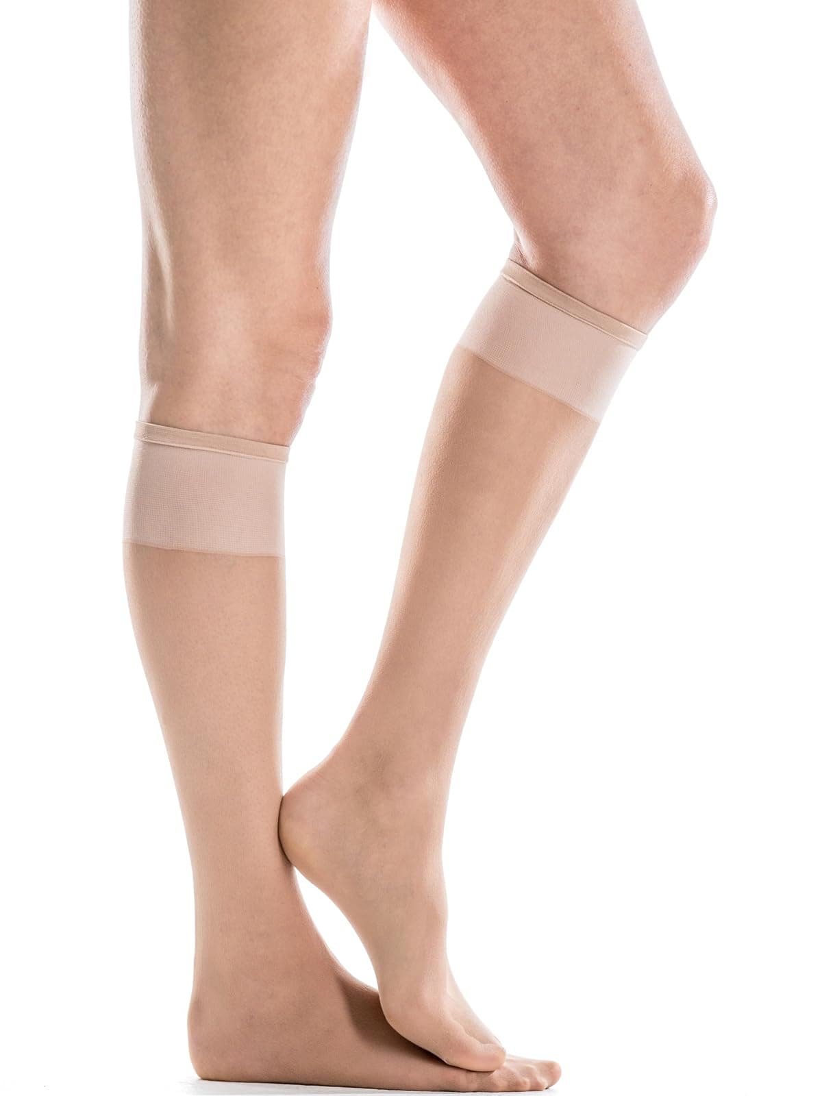 Silkies Women's Knee Highs 3-Pair Pack - Sheer Knee High Nylons for Women