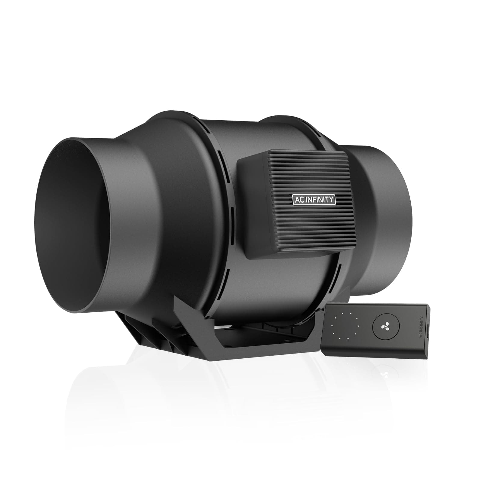 AC Infinity CLOUDLINE A6, Quiet 150mm Inline Duct Fan with Speed Controller, EC Motor - Ventilation Exhaust Fan for Heating Cooling Booster, Grow Tents, Hydroponics