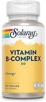 Vitamin B Complex 50 Mg. 100 Vegetable Capsules