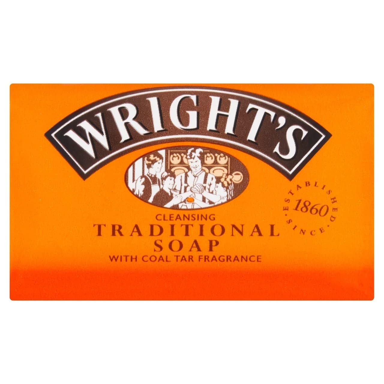 Coal Tar Traditional Soap (125g) by Wright's (Soap)