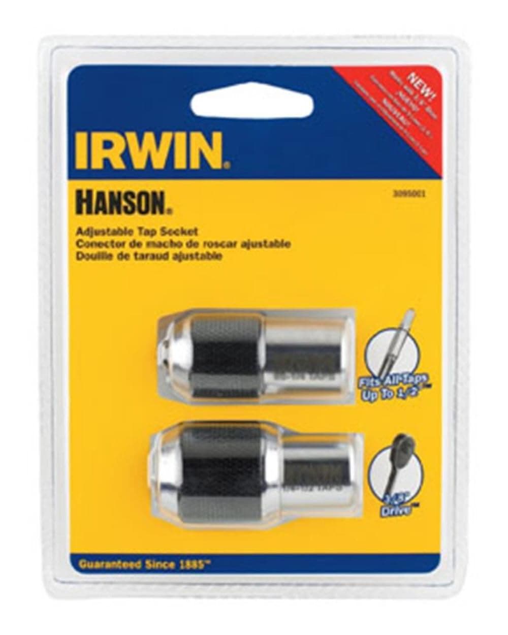 IRWIN Tap Socket Set, Adjustable, 2-Piece (3095001)