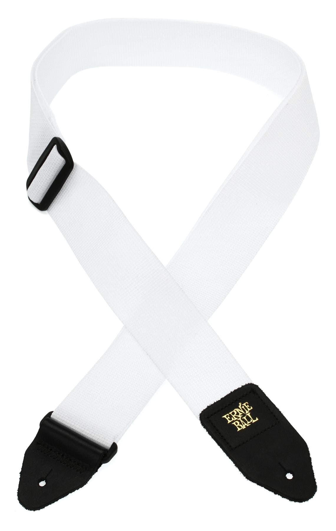 White Polypro Guitar Strap