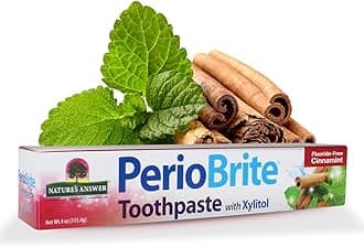 PerioBrite Cinnamint Toothpaste 4 Ounces ( Multi-Pack) by Nature's Answer