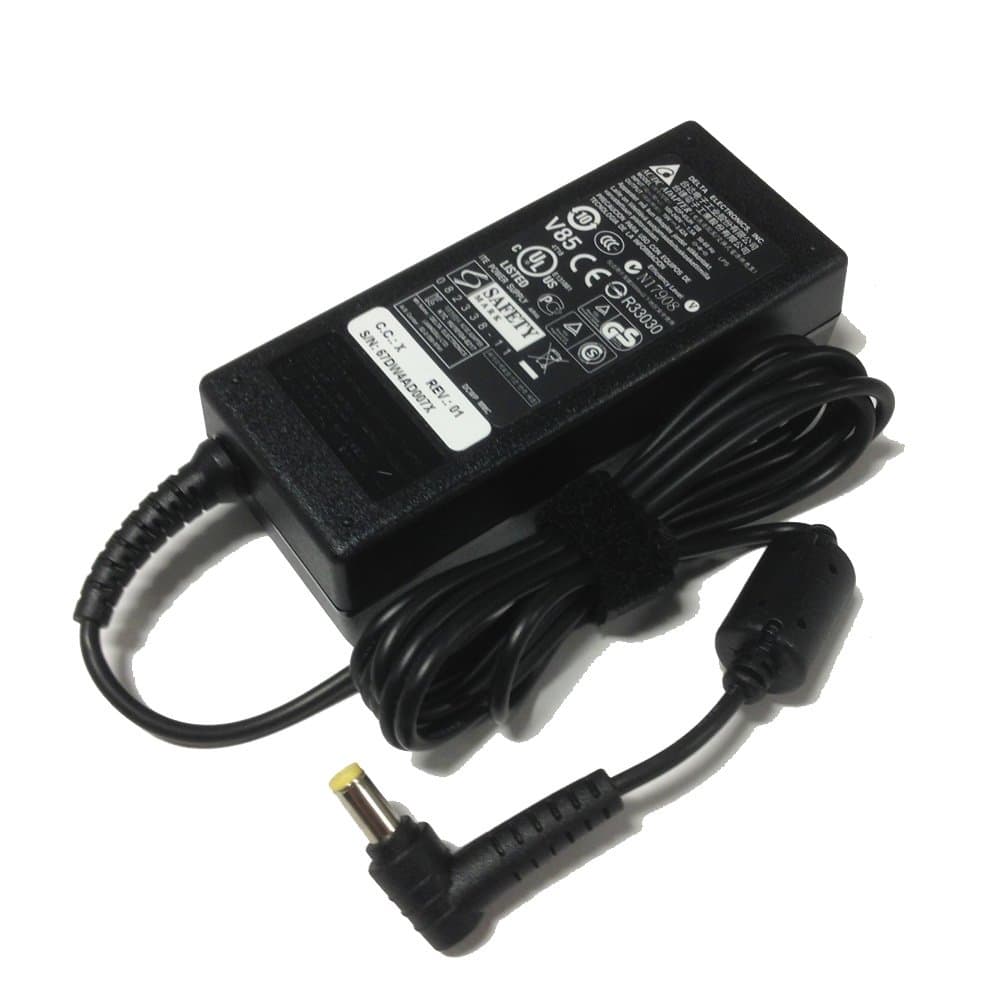 Delta Electronics Compatible with/Replacement Laptop Charger for Acer Aspire E5-573G-52G3 E5-573G-56RG E5-573G-57HR E5-573G-59C3 E5-573G-7134 Adapter Adaptor Power Supply (Power Cord Included)
