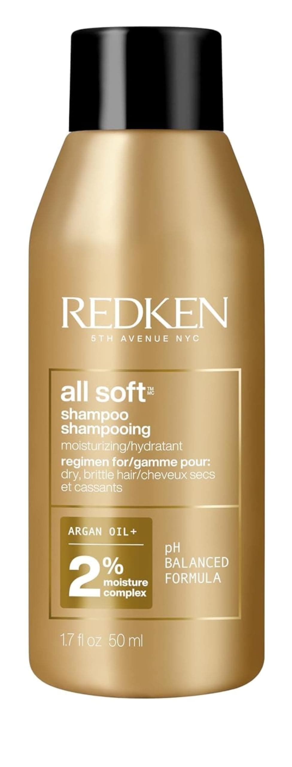 Redken All Soft Shampoo for Unisex - 10.1 oz