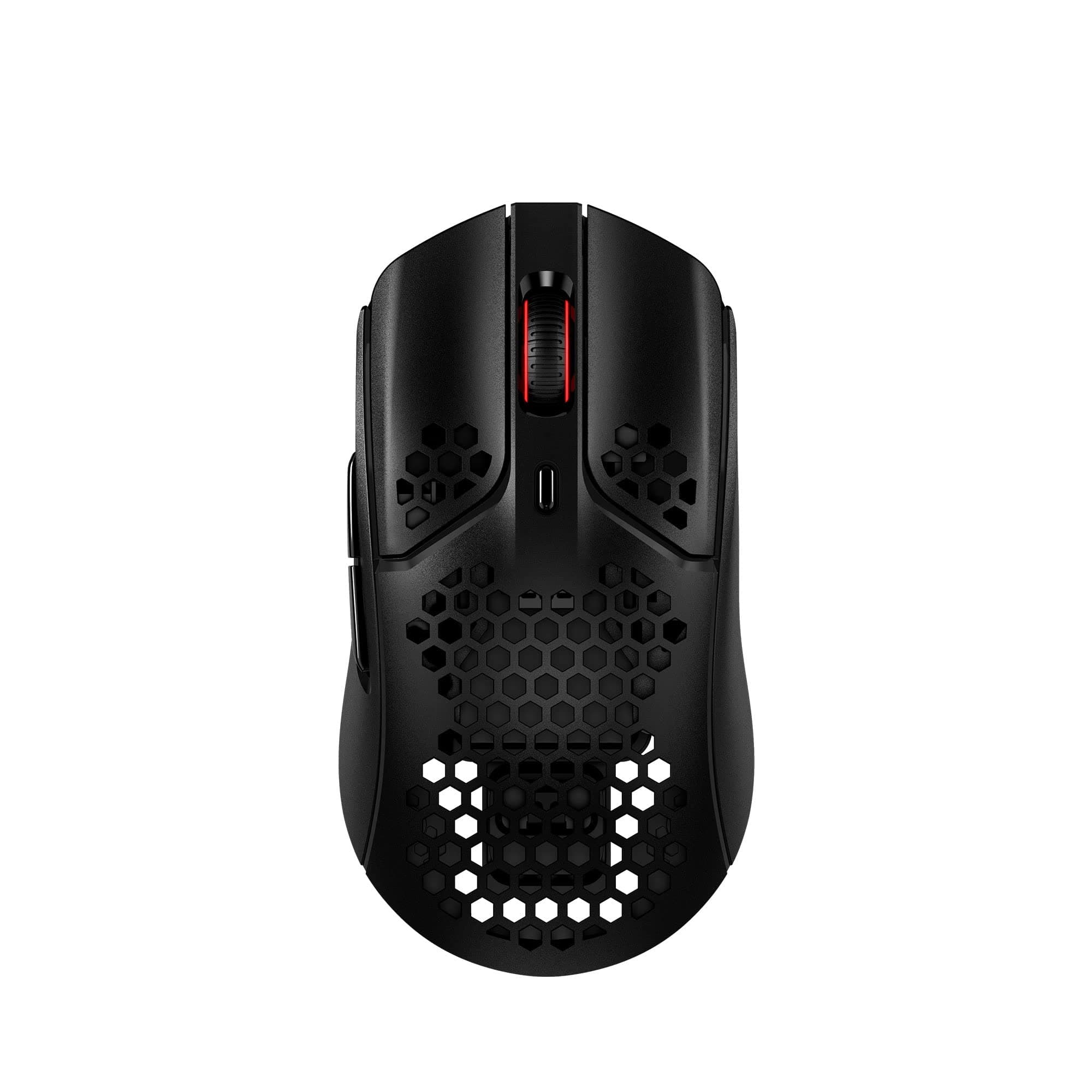 HyperX 4P5D7AA HyperX Pulsefire Haste Wireless Gaming Mouse for Gamers Ultra Lightweight Hexagonal Shell Design 61 Gram Black