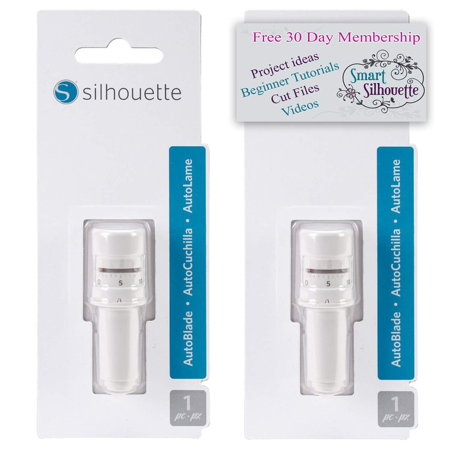 Silhouette Autoblade Replacement for Cameo 3 and Portrait 2 (2 Pack)