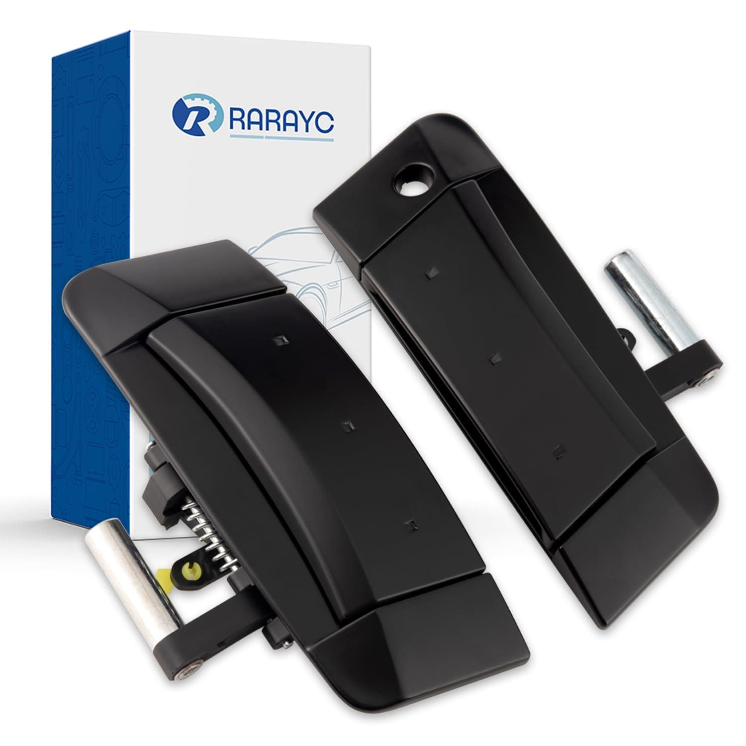 Exterior Door Handle Black | Replacement for 2003-2009 Nissan 350Z | Matte Black | Replaces# 80607-CD41E, 80607-CD40B, 80606-CD01E