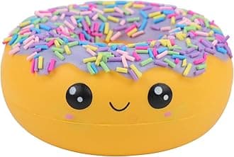 Donut Squishies Slow Rising Squishys Toy for Kids Soft Doughnuts Scented Stress Relief Realistic Cute Squeeze Squish Toy