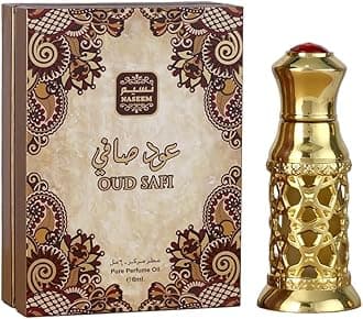 Oud Safi Eau De Parfum Oil 6ml - Unisex Arabian Attar with Subtle Agarwood, Lavender, Spicy, and Floral Notes - Premium Perfume for Men & Women, Ideal for Daily and Special Occasions