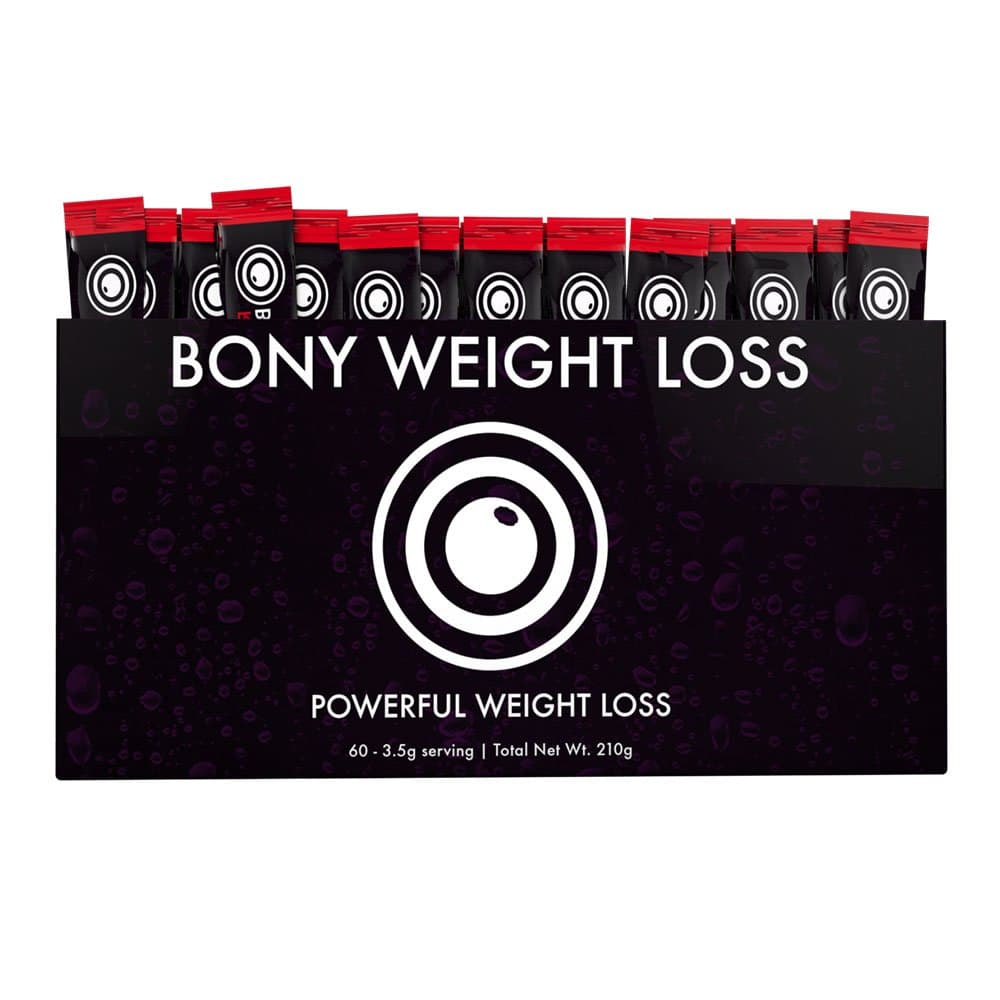 Bony Weight Loss: Ruby Lemonade Flavor 60 Count Sticks with Garcinia Cambogia, Green Coffee Bean, Noni & Yacon - Diet Drink for Men and Women - Carb Blocker & Appetite Suppressant to Help Weight Loss