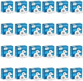 PHILIPS Astra Spot 2-watt LED Spotlight || LED Spotlight for Display || Cutout:35mm || Cool Day Light,Pack of 24