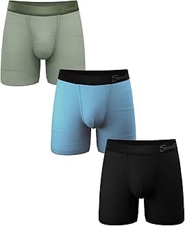 Ball Hammock Mens Boxer Briefs | Bulge Enhancing Underwear Flyless | 3 Pack