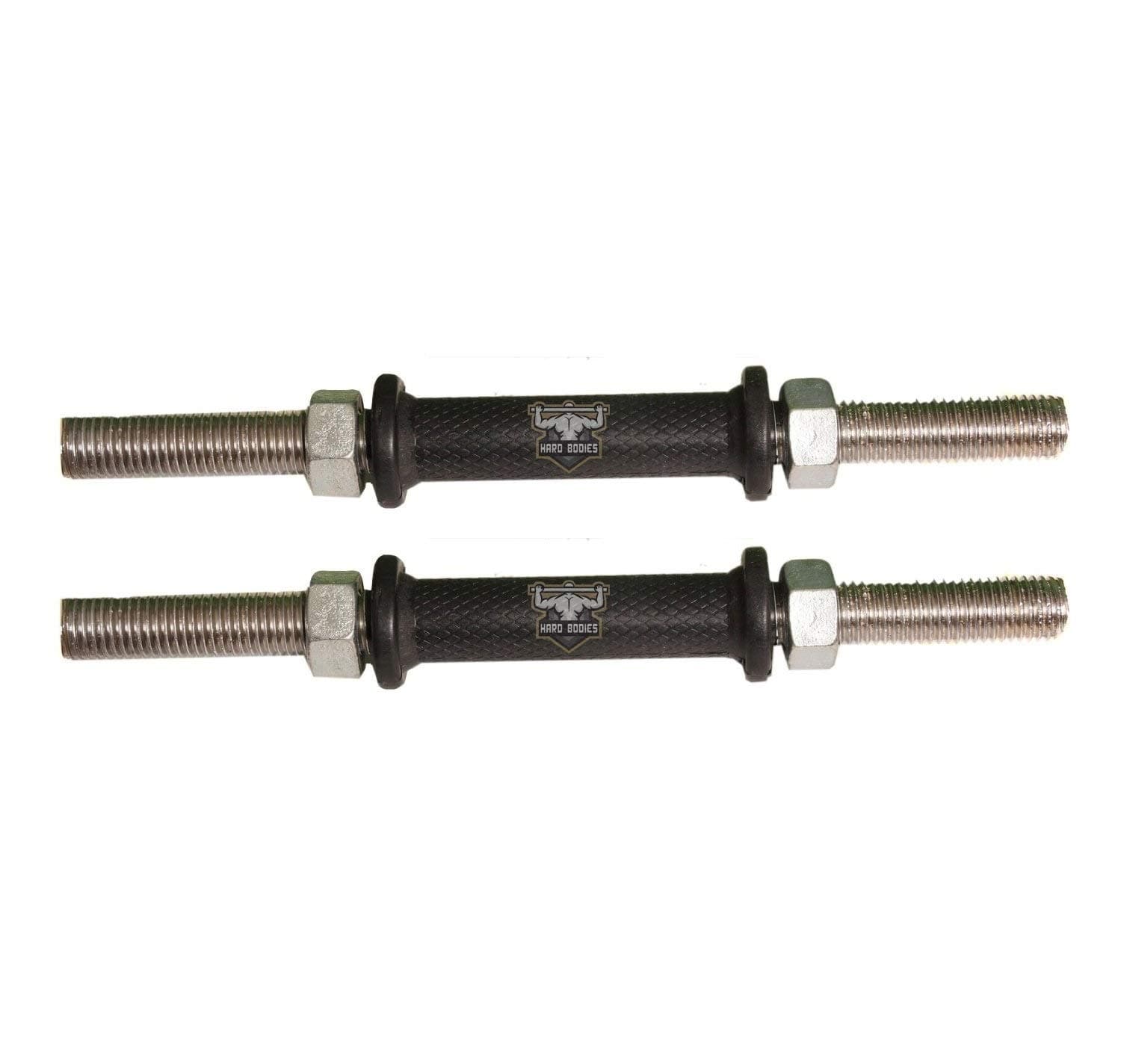 Hard Bodies 2 Max Dumbbells Rod Set with Rubber Grip (14-Inch)