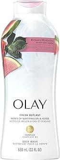 Olay Body Wash Fresh Water Melon And Agave 22 Ounce (Pack of 2)