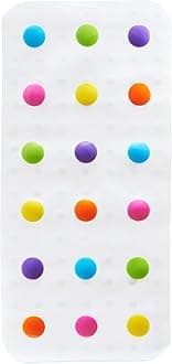 Dots™ Bath Mat for Kids, Multicolored, 30.5x14.25 Inch