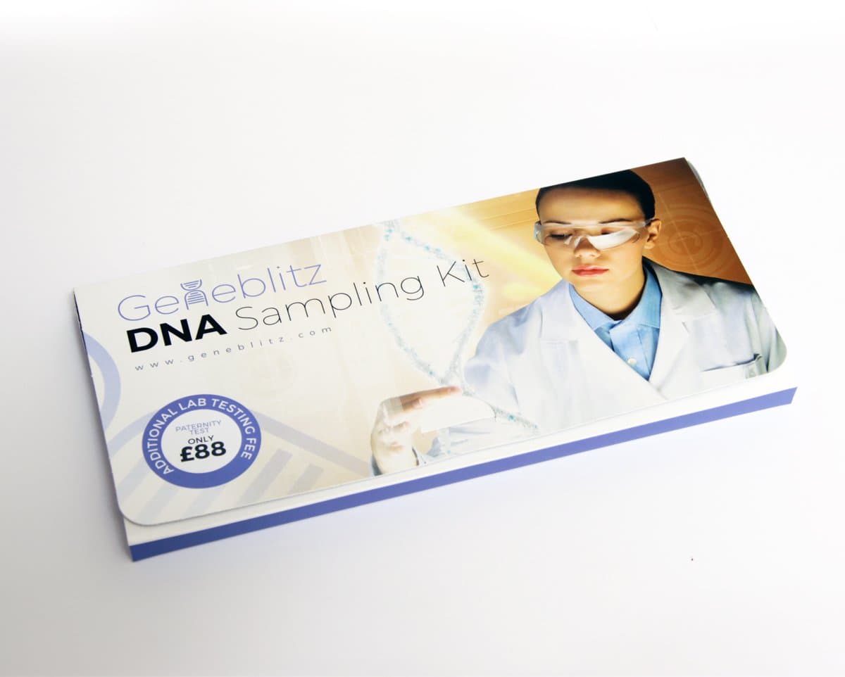 DNA Paternity Testing kit - Personal Information - 4 Day Turnaround