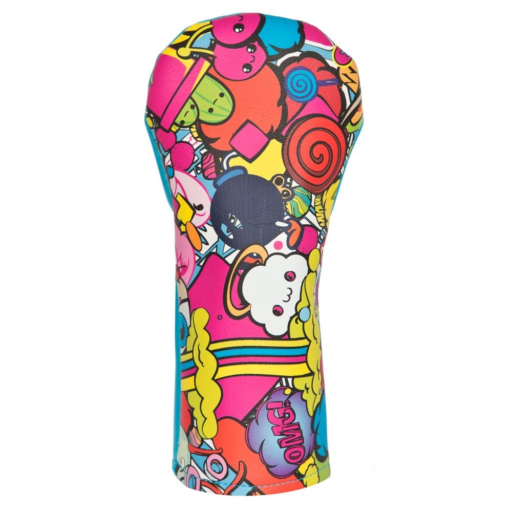 Hikif Golf Driver Stick Cover, Color Comic