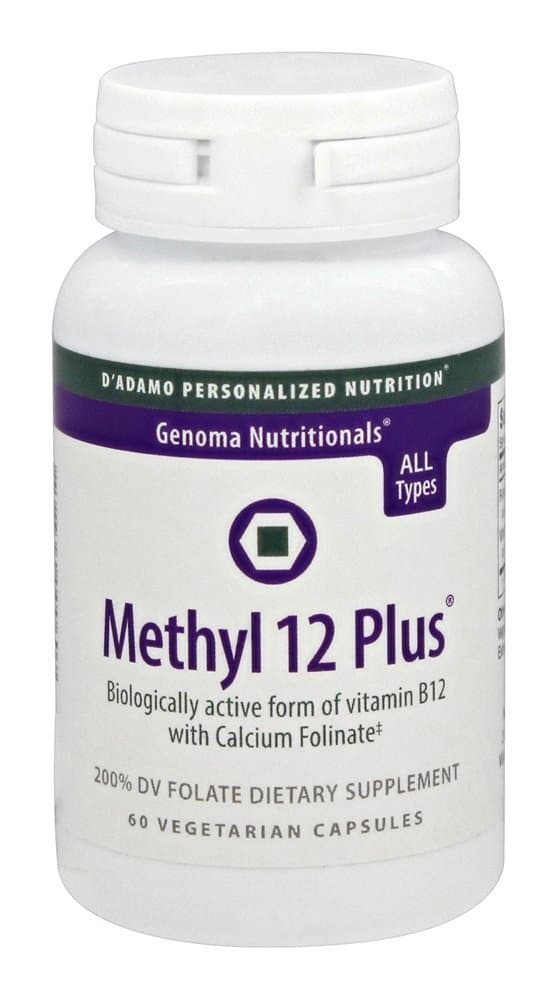 D'Adamo Personalized Nutrition Methyl 12 Plus, 60 Count
