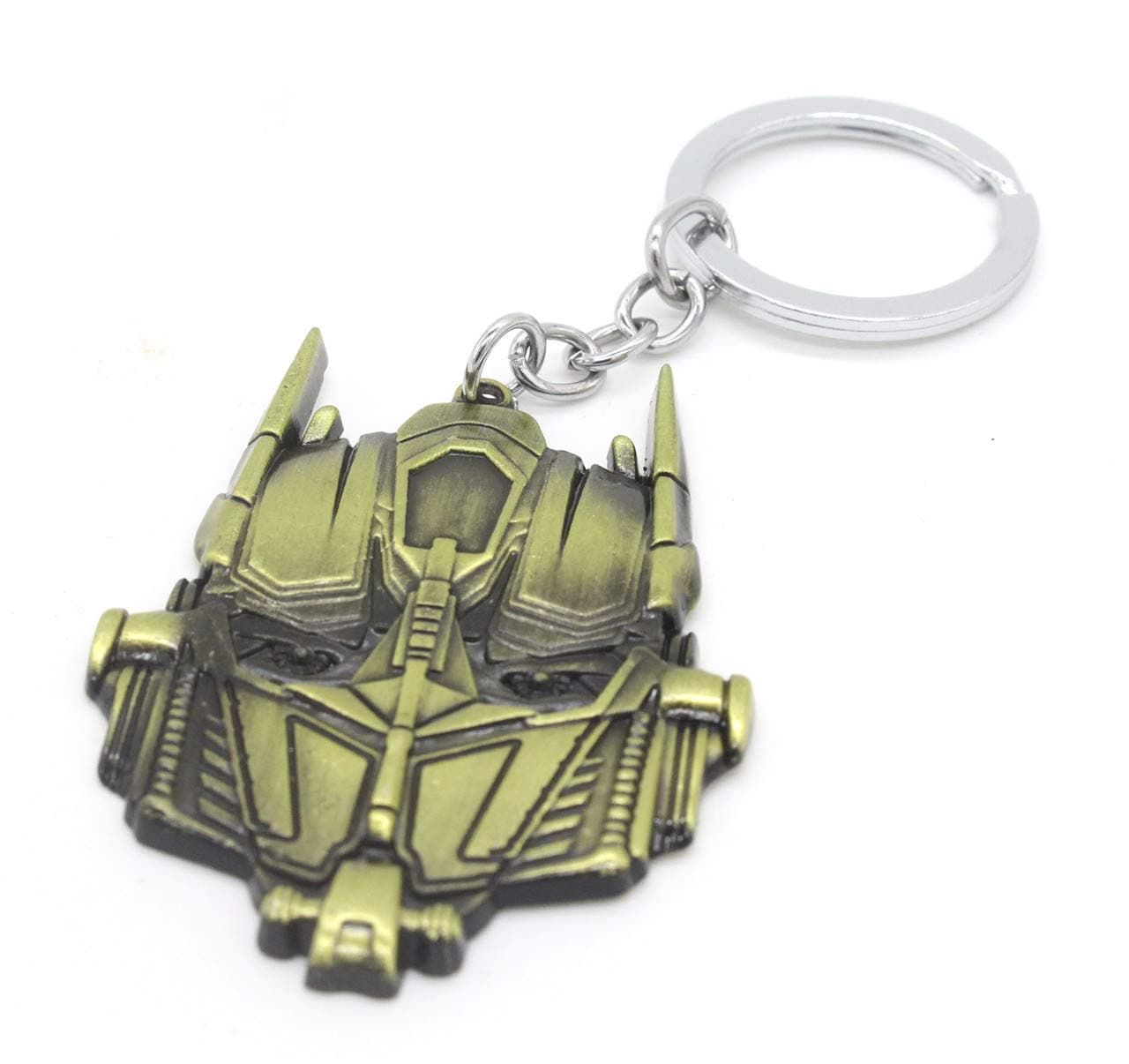 Numen Technology Transformers car keychains Metal Key Ring key holder wallet pendants backbag decoration Color Bronze