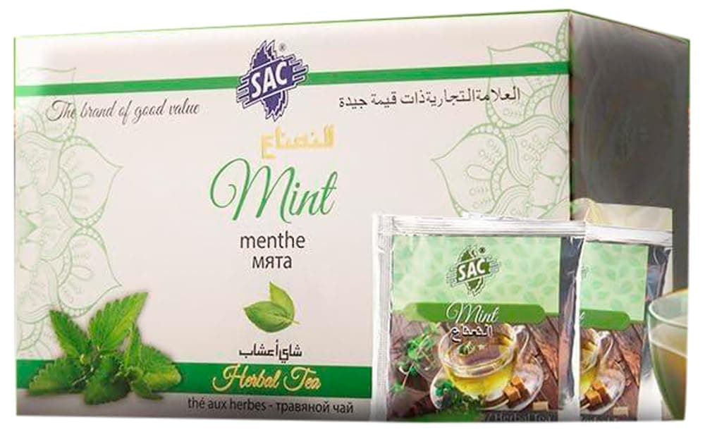 SAC Mint Herbal Green Tea 20 Sachets