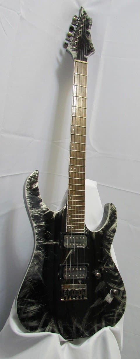 GLADIUS HT SCRATCHED IRON ELECTRIC GUITAR