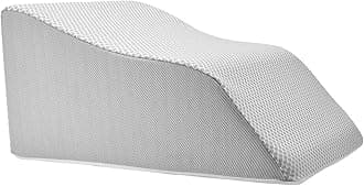 Lounge Doctor Elevating Leg Rest Wedge Pillow, Heather Grey, Tall