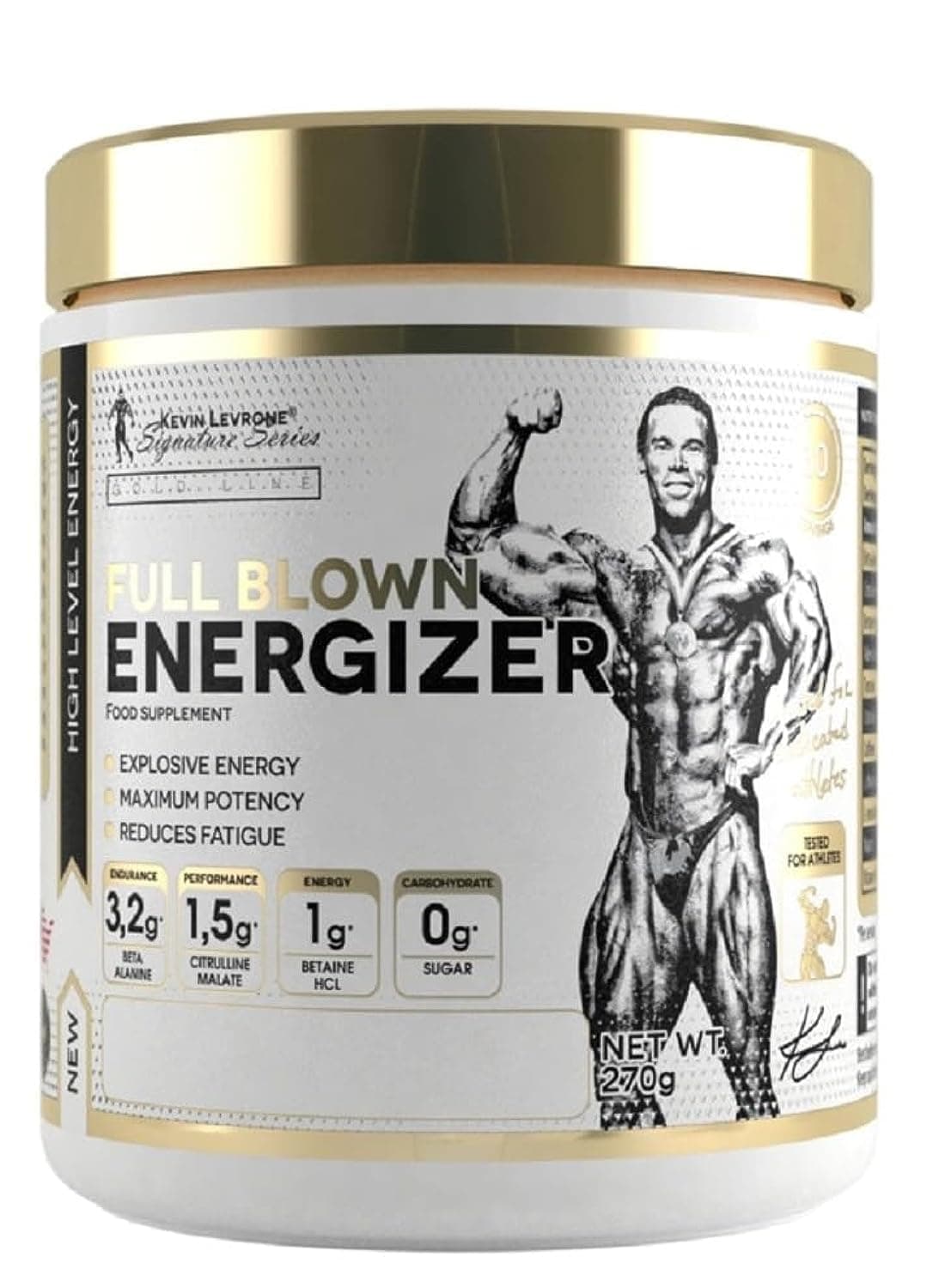Kevin Levrone Gold Full Blown Energizer 270g Fruit Massage