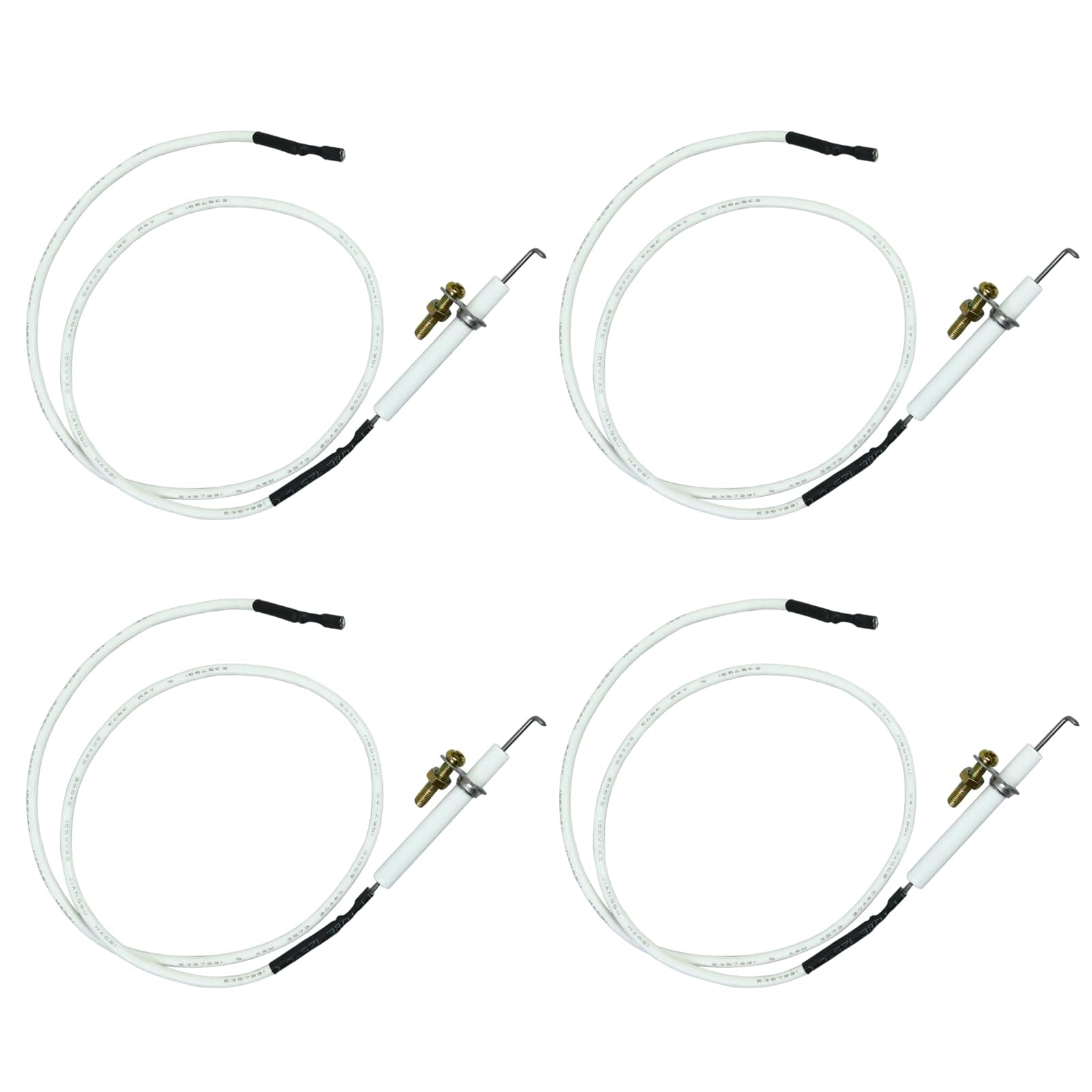 4-Pack Kit Electrode Wire with Screw Replacement Parts for Vermont Castings，
