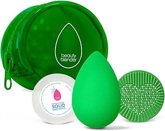 beautyblender Besties BioPure Blend & Cleanse Set – Makeup Sponge & Makeup Sponge Cleaner, Professional Blending Application, Vegan & Cruelty Free, Made in the USA
