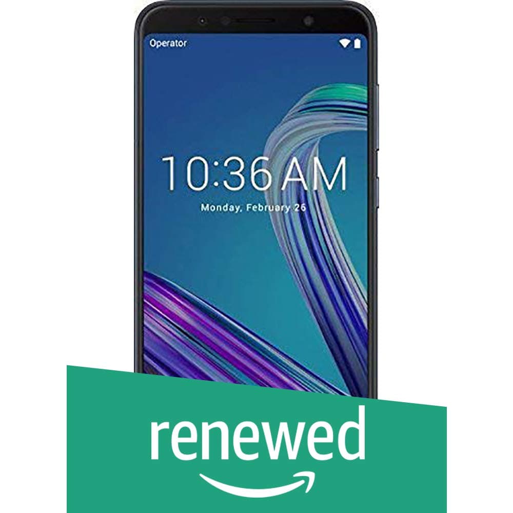(Refurbished) Asus Zenfone Max Pro M1 (Black, 64 GB) (4 GB RAM) | 5000 mAh Battery (Black)