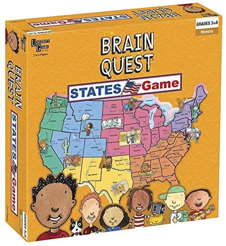 University GamesCorp Brain Quest - States Game