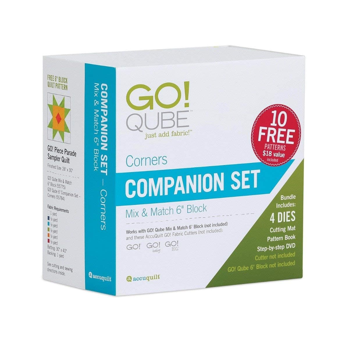 GO! Qube 6" Companion Set-Corners
