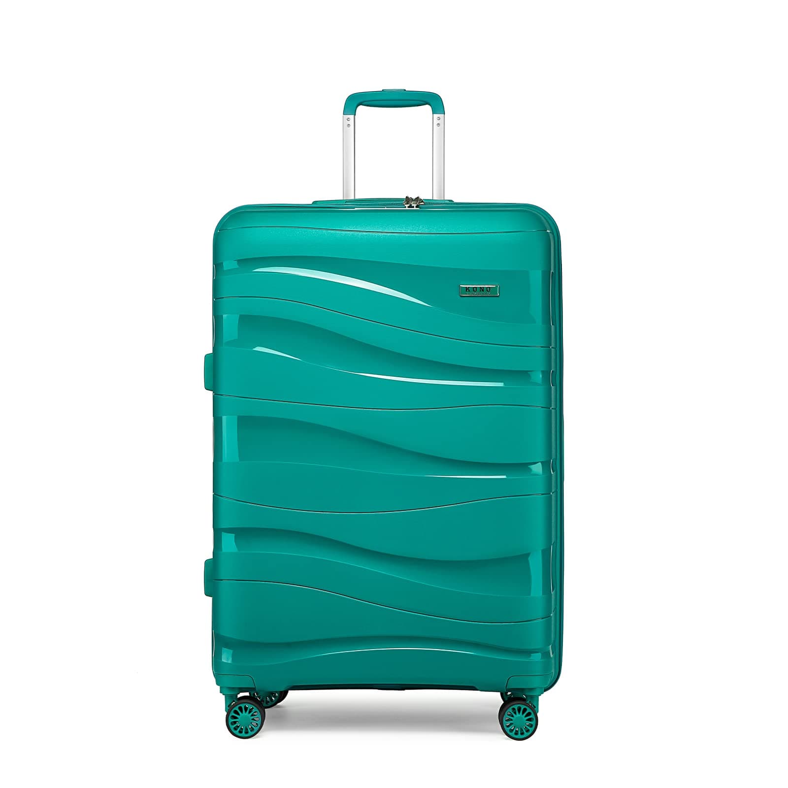 Medium Luggage Suitcase with 4 Wheels 24” Lightweight Polypropylene Hard Shell Suitcase with TSA Lock Spinner Wheels