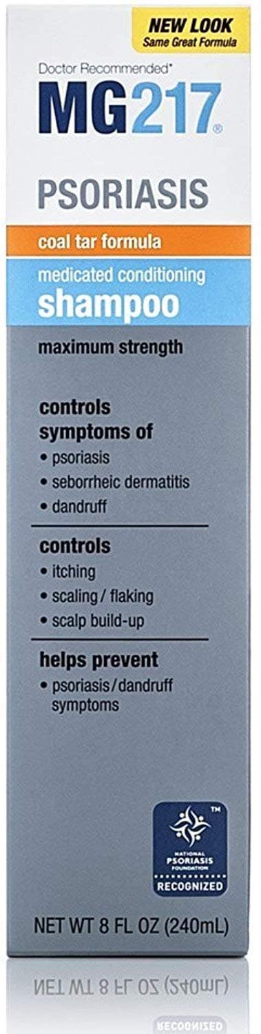 MG217 Medicated Conditioning Coal Tar Formula Shampoo 8 oz (Pack of 8)